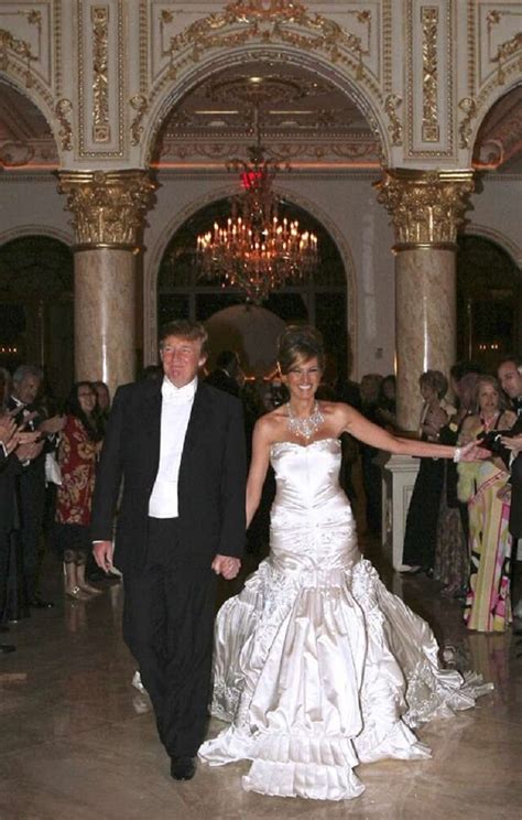 melania trump wedding dress cost.